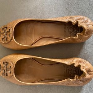Tory Burch flats - Leather Size 8